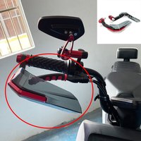 Windproof Protective Gear CNC Aluminum Motorcycle Hand Guard Protector Windshield Handguard Motocross Scooter Protective Handle