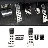 Car Pedals for Kia Carnival KA4 2020 - 2025 Accelerator Gas Fuel Brake Clutch Pedal Cover Pad Protector Interior Accessories