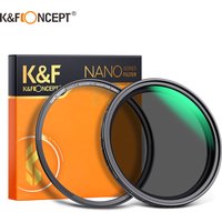 K&F CONCEPT Magnetic ND2-ND32 Fader ND Filter Lens Neutral Density Variable Multiple Layer Coated 49mm 52mm 58mm 62mm 67mm 77mm