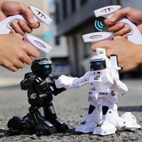 RC Battle Robot 2.4G Body Sense Remote Control Boxing Robot Two Player Intelligent Fighting Robot Kid Toy Boy Birthday Gifts