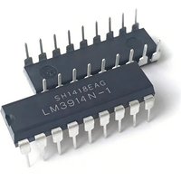 10PCS LM3914N-1 LM3915N-1 LM3916N-1 DIP LM3914N LM3915N LM3916N DIP18 LM3914 LM3915 LM3916 DIP-18
