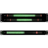 Standard audio cabinet 1U2U music rhythm level indicator voice control induction signal melody light LED spectrometer