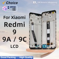 High Quality For Xiaomi Redmi 9 9A 9C LCD Display Touch Screen Digitizer For Redmi M2004J19AG M2004J19C Assembly Replacement