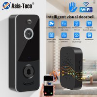 2.4G WIFI Video Doorbell 1080P TTLOCK Outdoor Security Protection Wireless infrared night vision Intercom Camera Ringing Bell