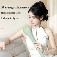 Handmade Mugwort Hammer Portable Meridian Massage Massage Hammer Self-massage Acupoint Tapping Health Hammer Relieve Fatigue