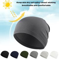 AliExpress NONE Motor Cycling Under Helmet Liner Absorbent Sweat Quick Dry Hat Summer Breathable Skull Beanie Cap Mens Womens Sports Running Cap