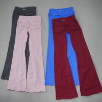 DFDK Damen-Leggings mit Po-Lifting-Effekt, nahtlos, ausgestellte Beine, schnelltrocknend, atmungsaktiv, ausgestellte Yoga-Hose für Fitnessstudio, Fitness, Pilates, Training und Sport.