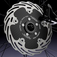 Carbon Fiber Bicycle Disc Brake Rotor 160mm 180mm Ultra-light High Strength For MTB Road Bike Cycling Brake Parts