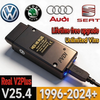 New Design VCDS-Plus Diagnostic Tools VAG Coding COM HEX Real V2 plus STM32F429 V25.4 For VW AUDI Skoda Seat VCDS-plus