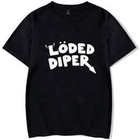 Interesting Clothes Loded Diper Diary of A Wimp Kid Printed Men Women T-shirt Summer Comfortable Breathable Oversize Couple Top