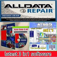 2025 HOT! Alldata Repair Software 10.53 All Data Automotive Tech Latest Offline Software AutoData 3.45 atsg 2017 diagnostic tool