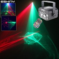 ESHINY R & G Laser rêve Aurora 60 modèles projecteur DJ Disco lumière fête RGB barre LED salle de danse anniversaire effet de scène USB F5N6