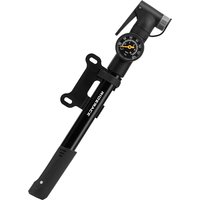 AliExpress riderace Portable Bicycle Pump with Gauge Aluminum Alloy Hand Tire Air Inflator Bike Car Scooter Schrader Presta Valve AV FV