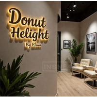 Luminous Letters Custom Logo Led Acrylic Signs Business Light Letter Advertising Luxury Brand Metal Sign Neon Wall Signboard 3d