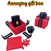 Interesting Prank Gift Jumping Middle Finger in Box Funny Trick Toy Scare Surprise Boxes for Party And Festival And Decoration