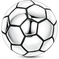925 Sterling Silver Charms Bead CZ Zircon Football Dangle Fit Original Bracelet DIY Women Jewelry