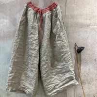 2025 New Wide Leg Pants High Quality Women's 2025 Thin Summer Spring Ramie Literary Retro Loose Personalized Women's Hemp Pants