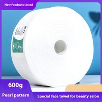 Disposable Washcloth Large Roll Beauty Salon Special Large Thickened Cleansing Towel Cotton Pearl Grain Cotton Soft Towel 600g