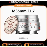 7Artisans M 35mm F1.7 Full Frame Large Aperture Seagull Retro Metal Lens Leica M Mount Leica M6 M10 M11 M11-P M10-P Camera Lens