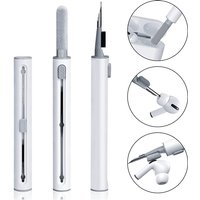 3 In 1 Sliding Cleaning Pen Earphone Cleaning Brush For Airpods 4 Pro 3 2 1 Series Case Headsets Cleaners Earbuds Cleaning Tools