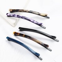 Acetate Bobbypins Hairpins Barrettes Hairclip Black Hair Accessories