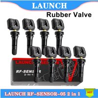 LAUNCH X431 TSENSOR-05 Universal TPMS Sensor 315MHz/433MHz Dual Frequency Adjustable Angle Rubber Valve Tire Pressure Monitor