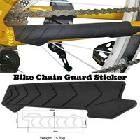 AliExpress NONE Bike Chain Sticker Silicone Bicycle Frame Protector Chain Guard Sticker Frame Guard Scratch Resistant Protector MTB Accessories