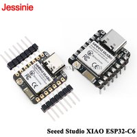 10pcs/1pc ESP32 Seeed Studio XIAO ESP32C6 WiFi 6+Bluetooth-compatible Ble 5 Support Zigbee Matter Wireless Development Board
