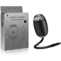 Car Atmosphere Projection Lamp Strong Heat Dissipation Adjustable Focus Distance USB Ambient LED Light Use For Multiple Scenes