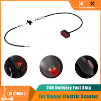 Rear Foldable Resistant Taillight Smart Tail Cable Direct Fit For Xiaomi M365 Pro Pro2 Scooter Light Battery Line Fix Buckle