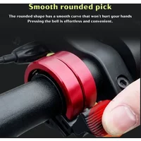 1pc Bicycle Safety Bell Invisible Universal Adult Compact Durable Bell Super Loud Mountain Bike Cycling Sports And Outdoors Bell