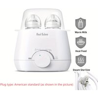 1pc Milk Warmer Liquid Thermostat, Double Bottle Warmer And Heater, Bottle Insulator,110V US plug