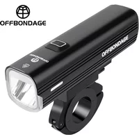 AliExpress OFFBONDAGE Bike Front Light Rainproof USB Rechargeable Bicycle Light 1000LM Cycling Headlight LED 4800mAh Flashlight Bike Lamp