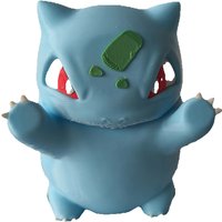 3D Printing Pokemon Bulbasaur Game Peripheral Action Model Toy Collection Desktop Decoration Gift