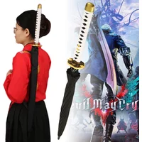 Long Vergil Yamato Katana Umbrella Sword Anime Raincoa Devil May Cry 5 Real Size Japanese Katana Samurai Sabre Umbrella Parasol