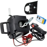 12V 3500lbs Portable Marine Electric Winch for Yacht with Wireless Remote Control Small Crane Tractor for Boat Docking And Recov