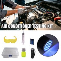 Auto Air Conditioning Pipeline Tracer UV Dye Oil With Fluorescent Leak Detector Test For Car AC Auto Air Conditioning Tool