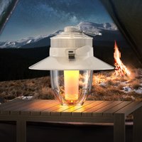Mlove Portable Bluetooth Speaker with Lighting, Powerful 360° Sound,360° Light, IP65 Waterproof,24H Playtimes