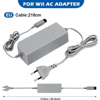 EU US Plug Power AC Adapter for WII Console Charing Cable Charger 100-240V DC 12V/3.7A Power Supply For Wii Console