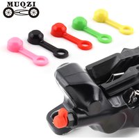 MUQZI 10/30/50pcs Bike Brake Bleeder Rubber Cap Hydraulic Brake Caliper Nipple Dust Cover Bicycle Disc Brake Fitting Cap