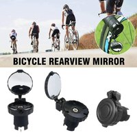 Bicycle Handlebar Rearview Mirror – High-Definition Acrylic Convex Mirror for Road Bike & Mountain Bike,Outdoor Riding Accessory