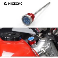 NICECNC Motorcycle Aluminum Oil Temperature Thermometer Guage Dipstic For Honda XR650L XR 650L 1993-2025 2024 2024 2022 2019
