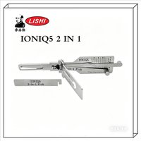 Lishi FOR Ioniq5 with CutOut 2-in-1 Pick & Decoder HU134 for Hyundai FOR Kia