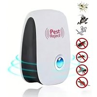 Powerful Ultrasonic Pest Repeller Safe Electronic Insect Control Effective Against Mosquitoes, Rats, Cockroaches & Family Pests