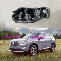 For Nissan X-Trail 2021 2022 2023 Headlamp Base Headlight Rear shell Replace Headlight House Black rear shell