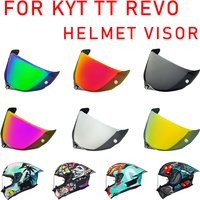 Motorcycle helmet Visor for KYT TT Revo Helmets Replacement Lens Shield Windshield Glass goggle for KYT