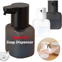 550ml Automatic Soap Dispenser USB Rechargeable Foam Gel Soap Dispenser Electric Hand Sanitizer Dispenser for Kitchen Bathroom