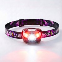 5 Modes LED Mini Headlamp Power White Red Headlight USB Torch Camping Hunting Flashlight Lamp Beekeeping Fishing Flash Light