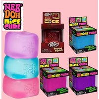 New Needoh cube, sensory toy, pressure resistant building blocks, stress relieving kneading music, children's souvenir