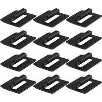 12pcs For Tesla Shade Net Curtain Buckles For Tesla For Model Y For Model 3 For Model S For Model X Roof Sunshade Clip
